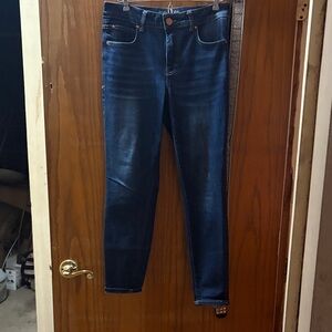 Maurices Dark Blue Skinny Jeans